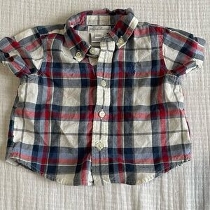 Ralph Lauren Plaid Button-Up Shirt